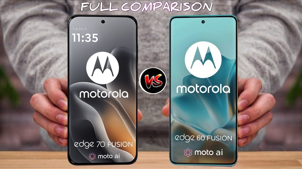 Moto Edge 70 Fusion Vs Moto Edge 60 Fusion | Ultimate Comparison 📱🔥