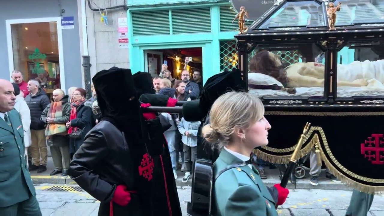 Procesión del Santo Entierro. Ferrol 29/03/2024.