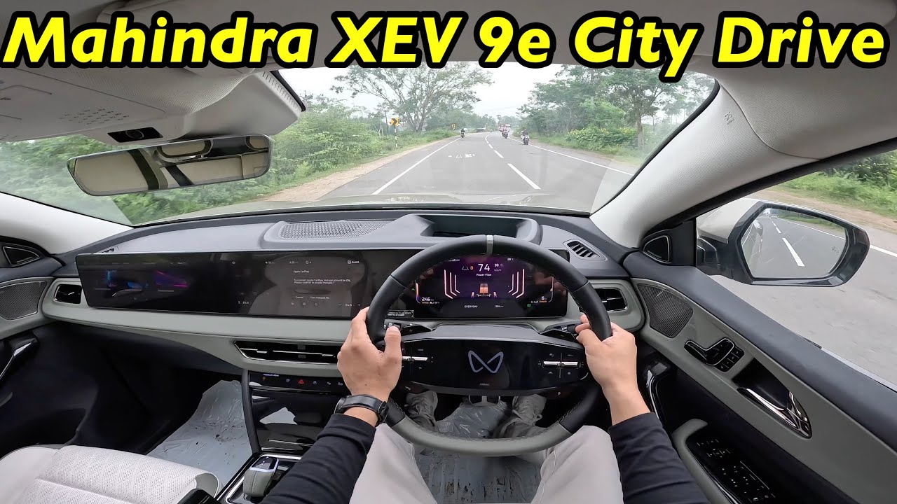 Mahindra XEV 9e Drive Review l 500kms Range l 21.90 Lakhs 🔥 @Aayush ssm