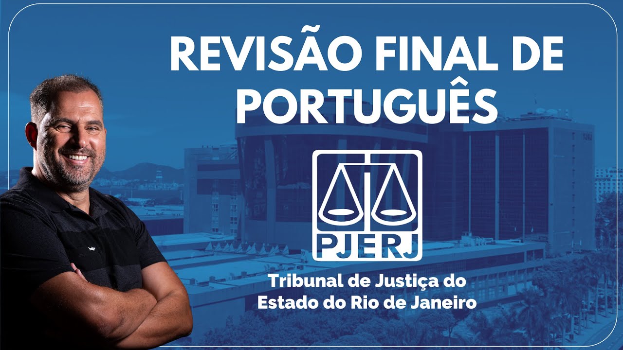 Revisão Final de Português — O que a FGV vai cobrar no TJ-RJ