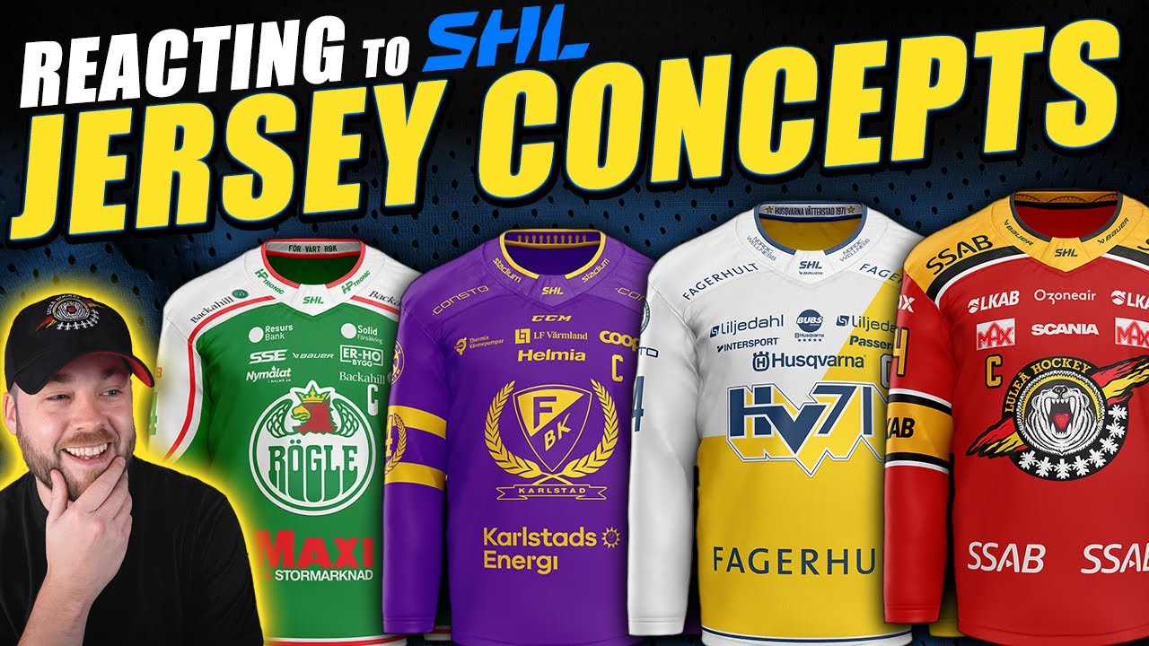SHL Hockey Jersey Concepts