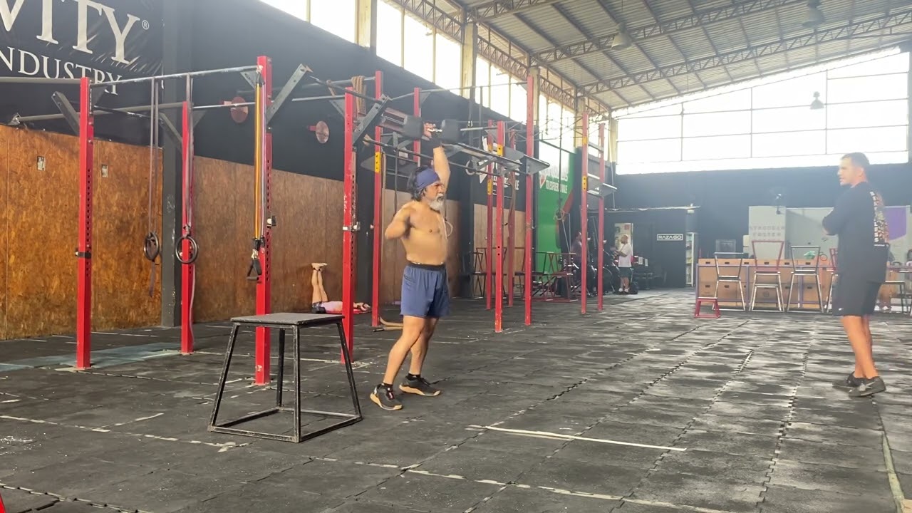 KUC 24.1 workout - Angel Ramirez (master mayor de 40 a&ntilde;os)