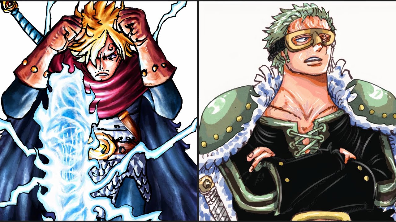 Sanji et Zoro vont combattre 2 adversaires de niveau intermédiaire à Elbaf (qui?)