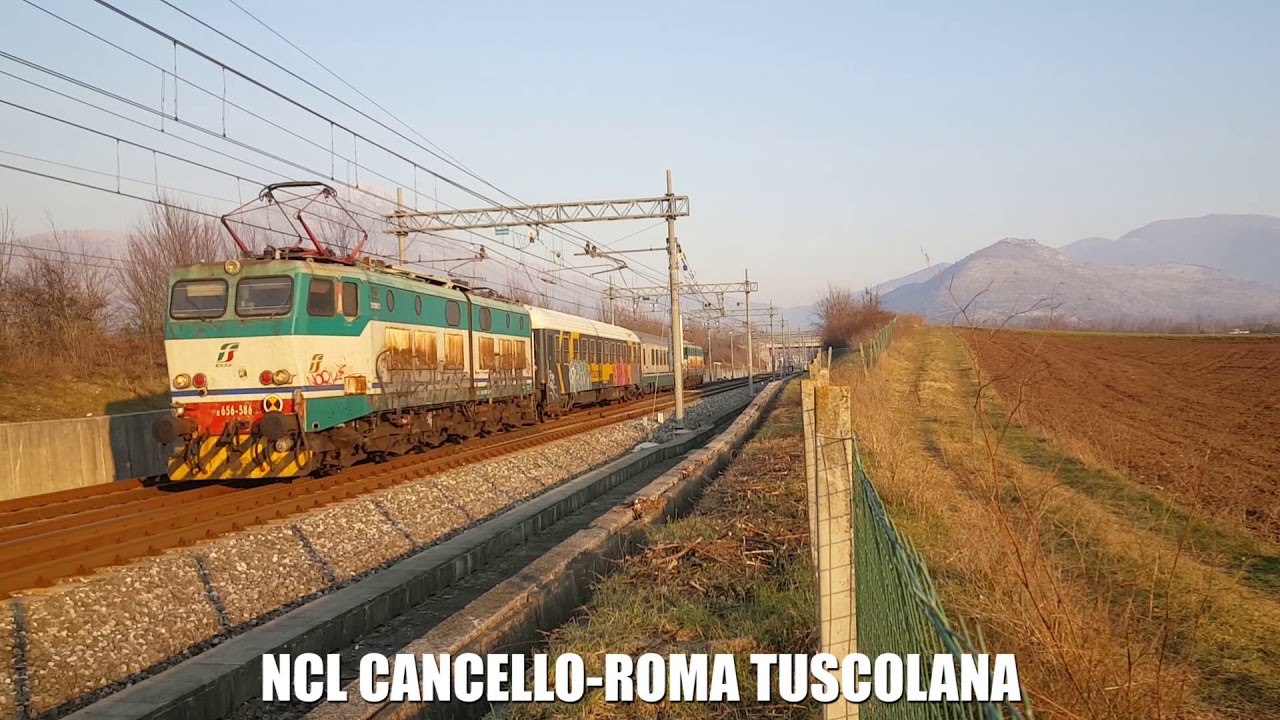 Raccolta di treni di tutti i tipi sulla Cassino-Napoli e sulla Rocca D'Evandro-Vairano via Venafro