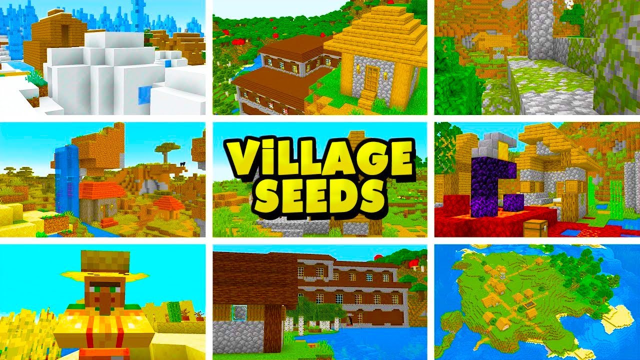 TOP 20 BEST NEW Village Seeds for Minecraft 1.18! (PC Java Edition)