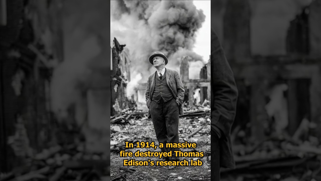 When Edison's Lab Burned Down