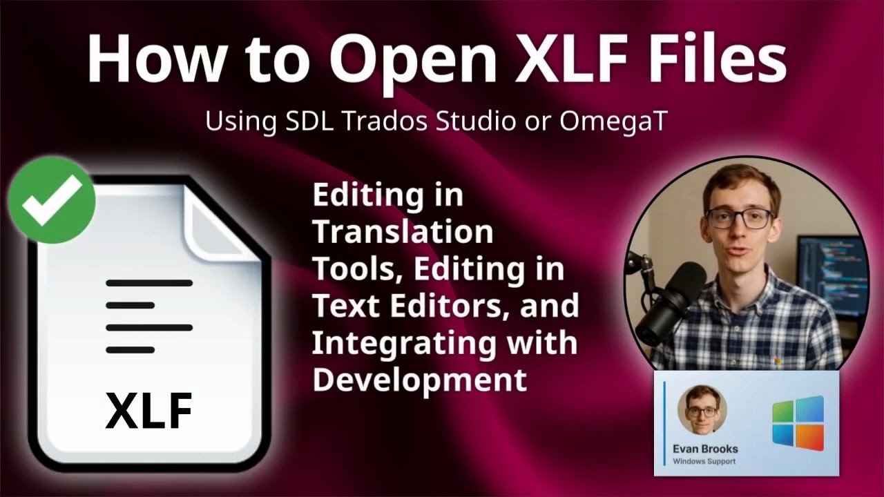 Как открыть файлы XLF (SDL Trados Studio или OmegaT)