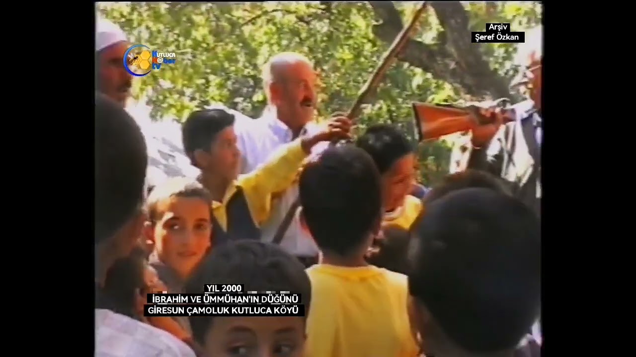 2000 Yılı Köyde düğün, GİRESUN ÇAMOLUK KUTLUCA KÖYÜ