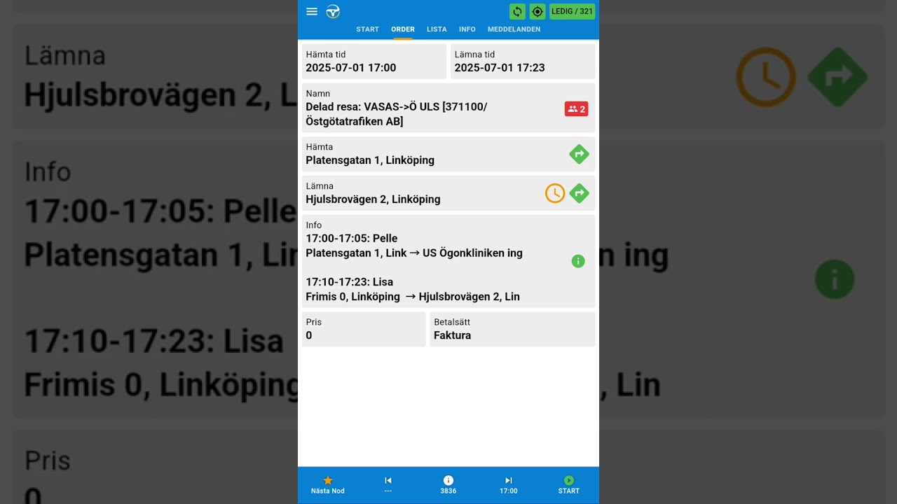 Taxiteknik logga in och hantera.