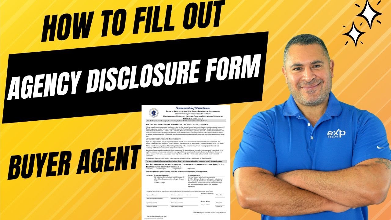 How to Fill Out the Massachusetts Mandatory Licensee-Consumer Relationship Disclosure (Buyer Agent)