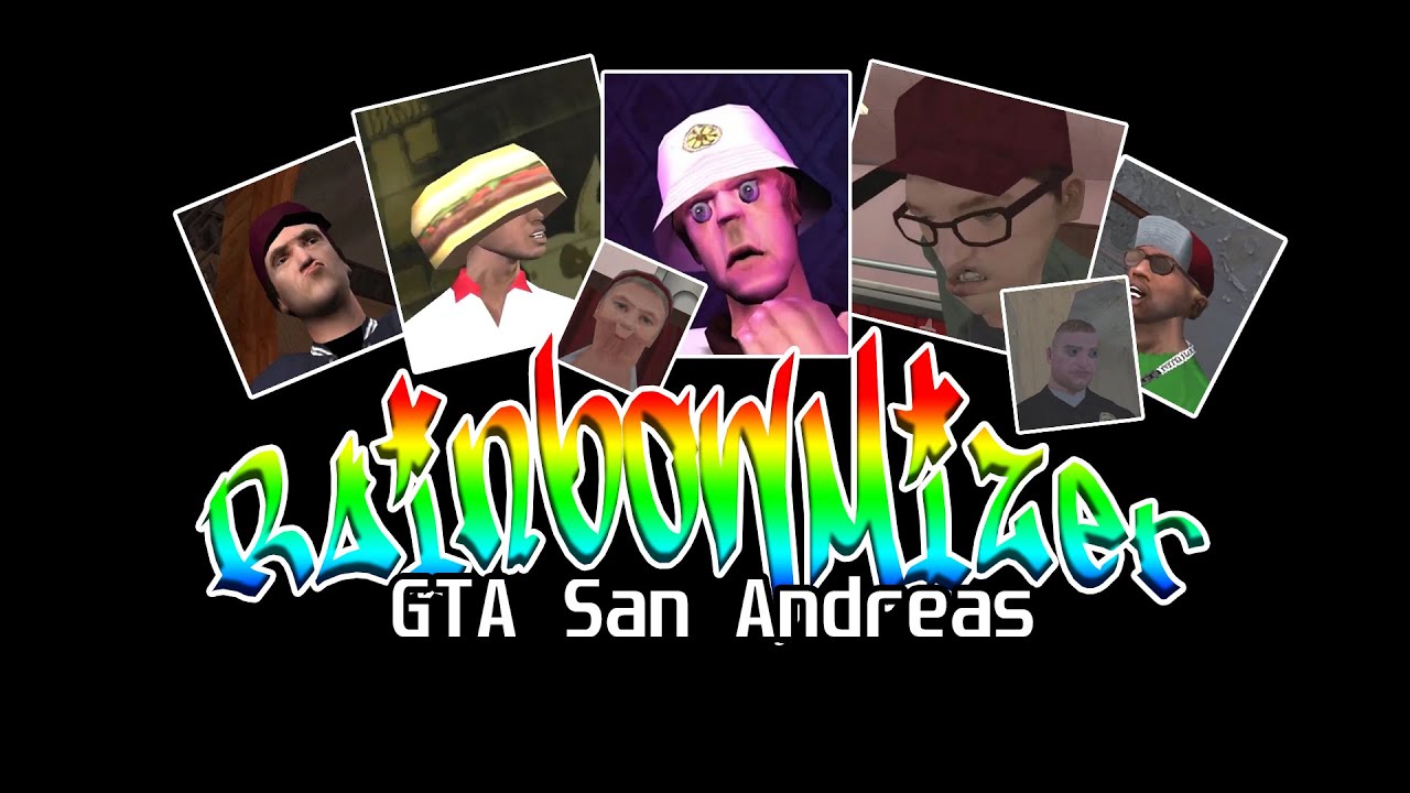 GTA Rainbowmizer #2 Скачем на лоу райдерах.