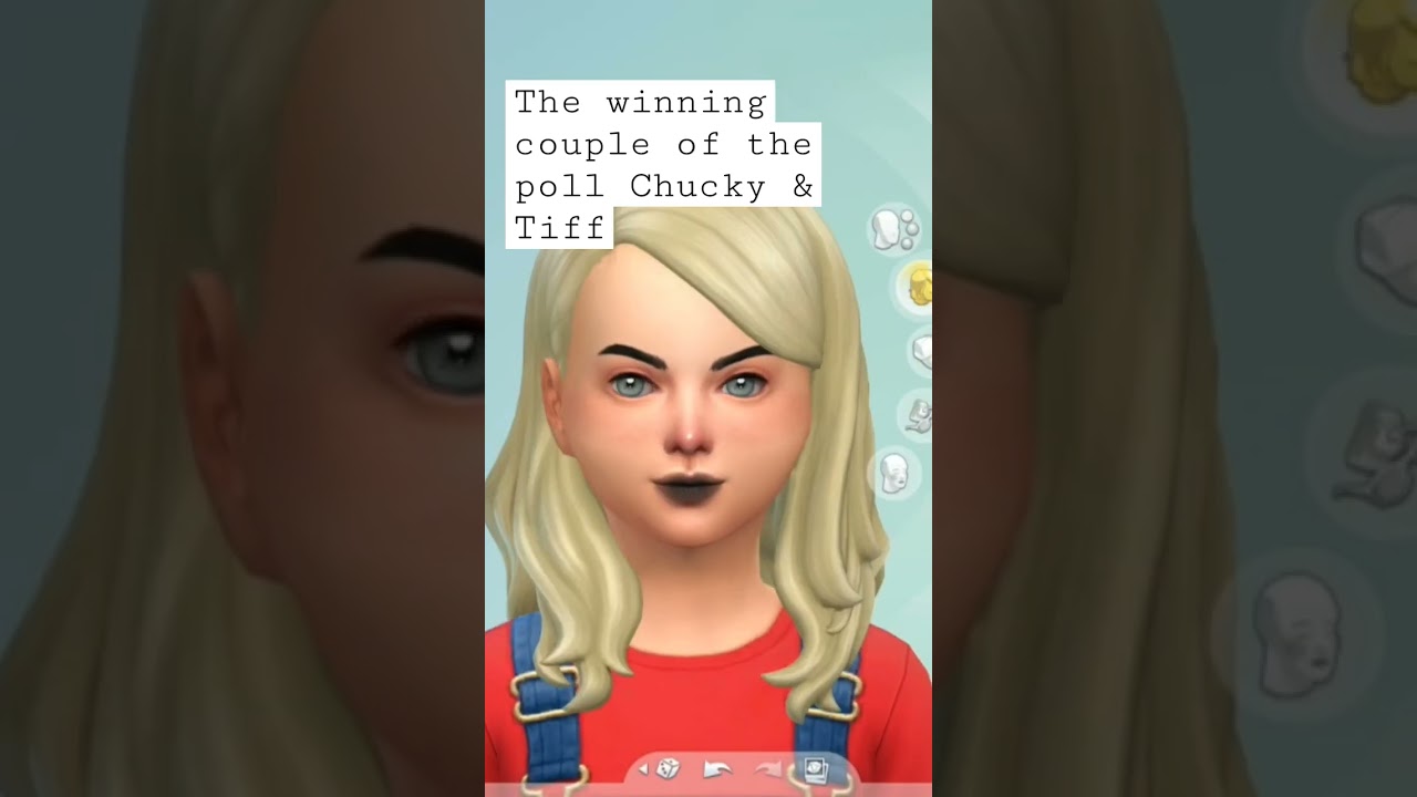 Chucky Tiff as Sims Character