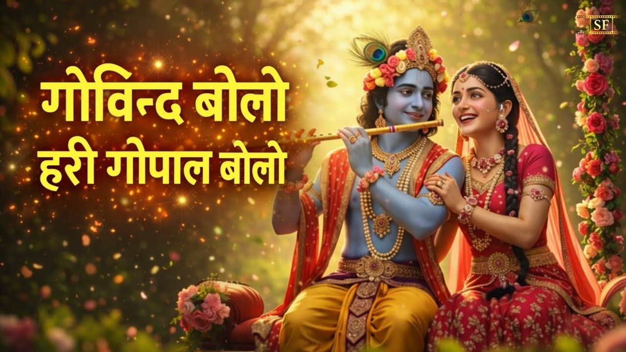 गोविन्द बोलो हरी गोपाल बोलो | मन को शांति देने वाला मधुर कृष्ण भजन | Sawarn Films Bhakti