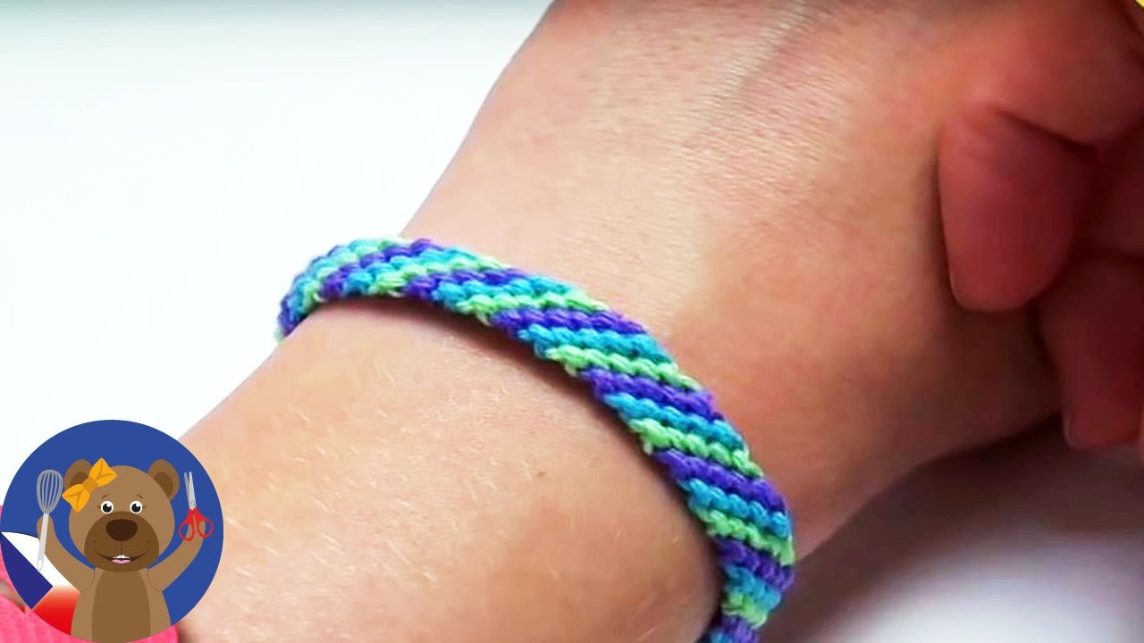DIY: Náramek/ Jak uvázat náramek přátelství z bavlny