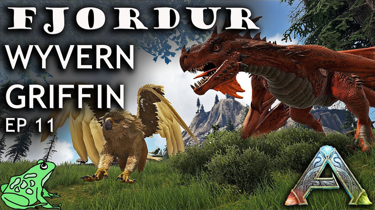 Укрощение грифонов для кражи виверн — Ark Fjordur, эпизод 11 — геймплей Ark Survival Evolved