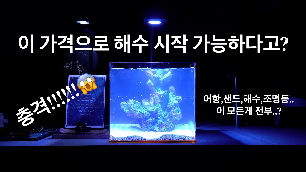 해수항 셋팅이 처음인데...20만원대로 쌉 가능?!