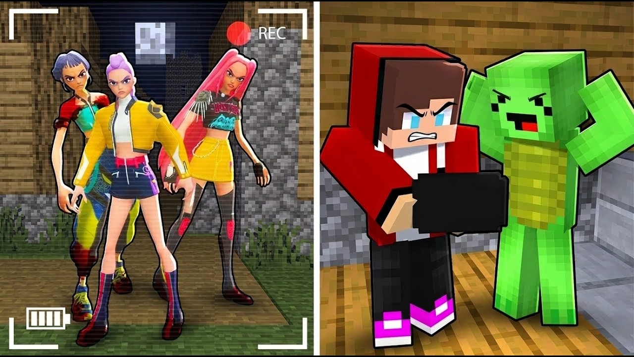 マイゼンとマイキーが隠しカメラで恐ろしいK-POP悪魔を捕まえる！（マインクラフト）