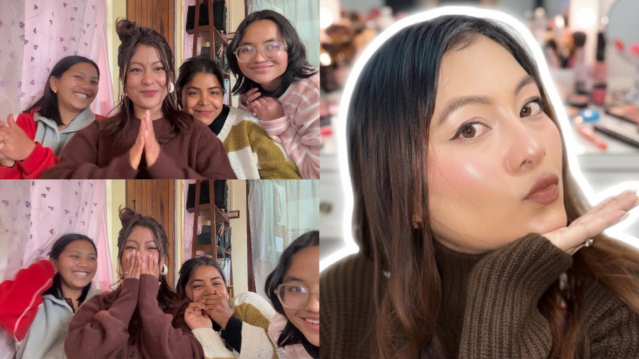 I Para I Tah Make Up ia nga first Time , I duh duh I rate Katno ia ka make up look jong nga