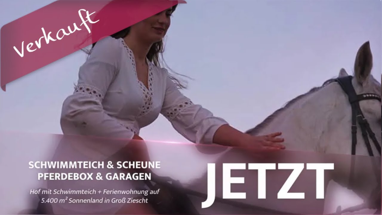 Bauernhof mit Schwimmteich, 5.400 m&sup2; Sonnenland in Gro&szlig; Ziescht #Verkauft &uuml;ber MICHELSEN+BINDER immo