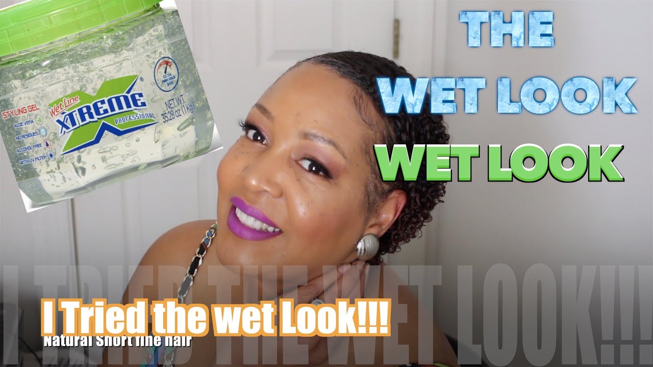 I Tried the WET Look On Short Natural Hair | NeeCJae