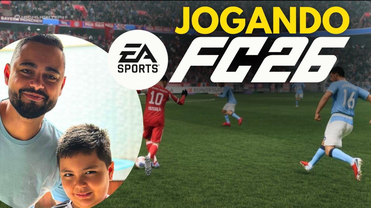 KAUA JOGANDO FC26 NO PS5 COM O PAI (Quem vai Vencer essa?)