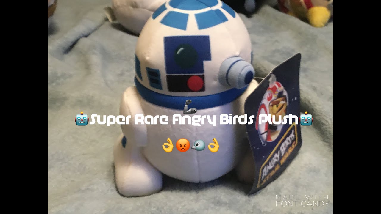 My Angry Birds plush collection