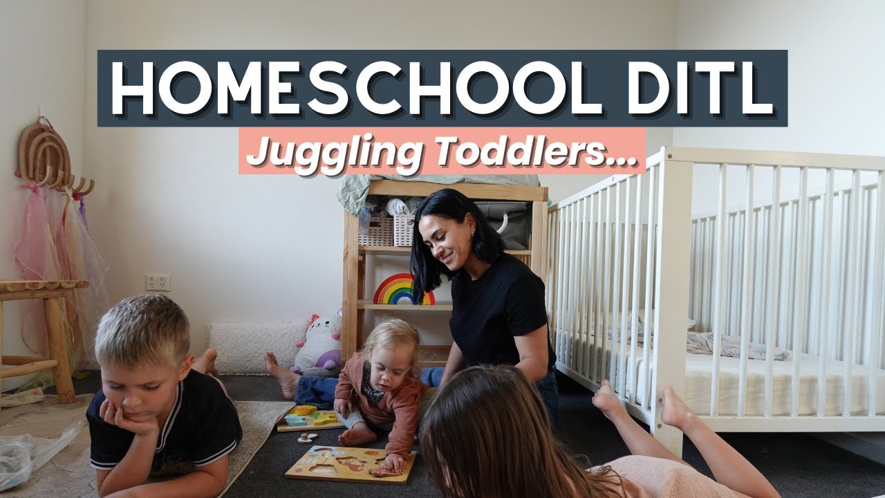 Toddlers and Homeschooling | DITL homeschool collaboration