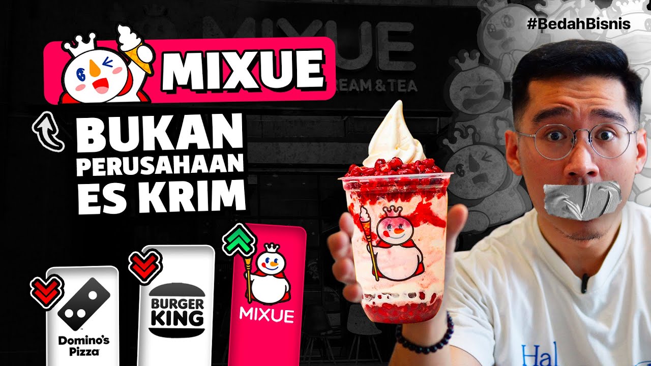 Belajar Strategi MIXUE Dominasi Franchise FnB (MCD Hampir Kalah) #BedahBisnis