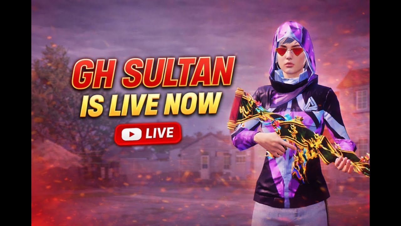 ULTIMATE ROYALE RANK PUSH ON LIVE | GH SULTAN LIVE | ROAD TO 300 SUBSCRIBERS