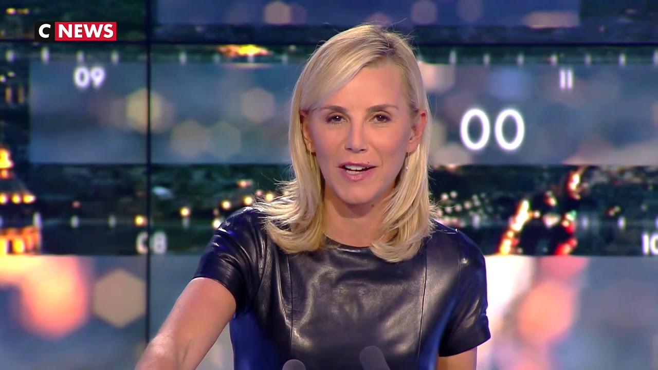 Laurence Ferrari black - leather dress