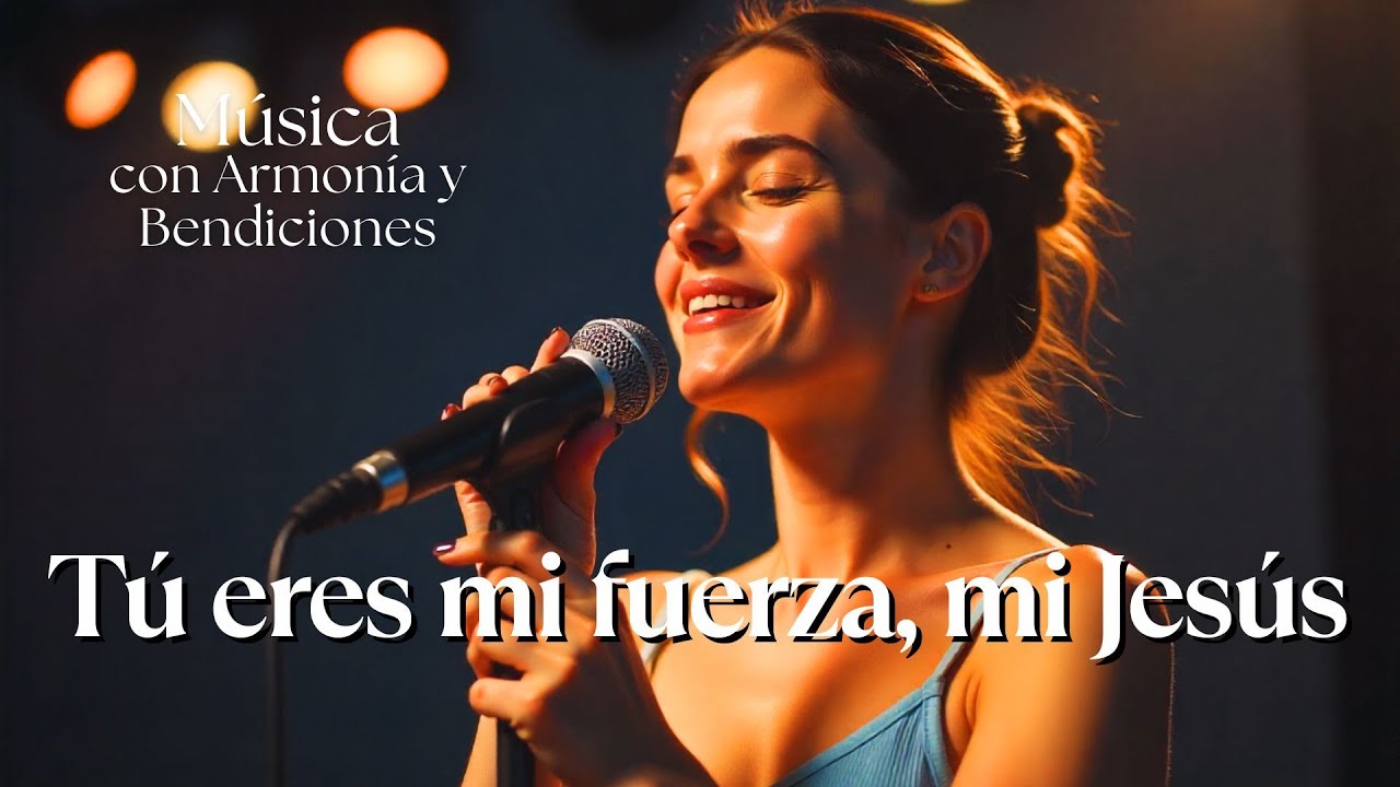 ⭐️TÚ ERES MI FUERZA, MI JESÚS Una Canción que Sana el Alma Música Cristiana que Abraza💖🌺