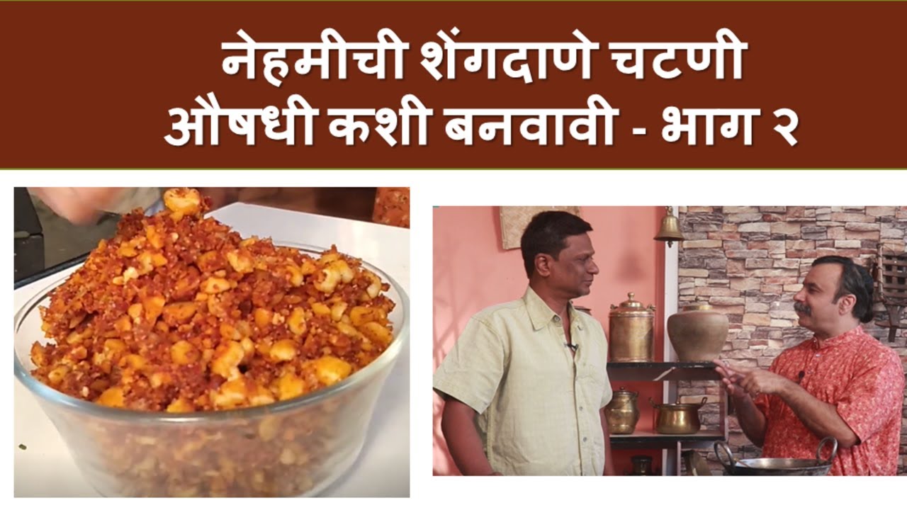 शेंगदाणे चटणी औषधी कशी बनवावी भाग २/Shengadane Chatani Recipe/जाणिजे यज्ञ कर्म / दामले उवाच भाग १८८