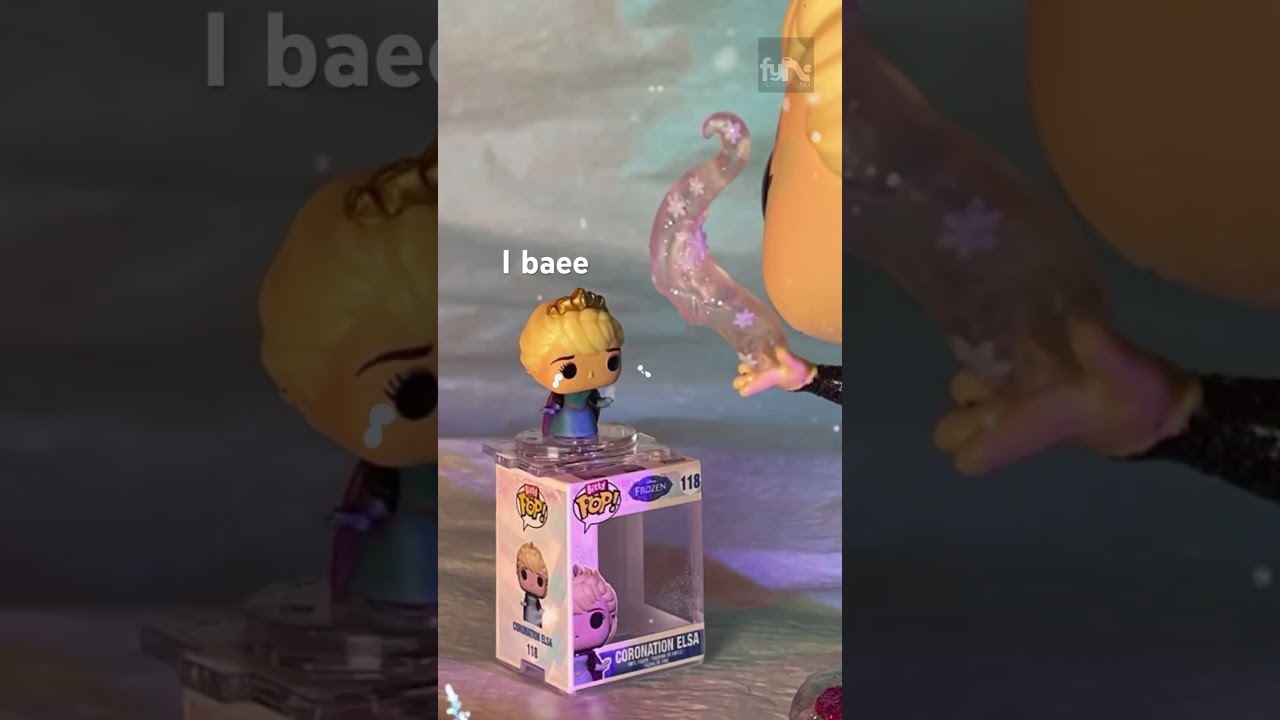 I&rsquo;m Big, I&rsquo;m Brave, I&rsquo;m Beautiful FROZEN ELSA Funko Bitty Pop vinyl figure