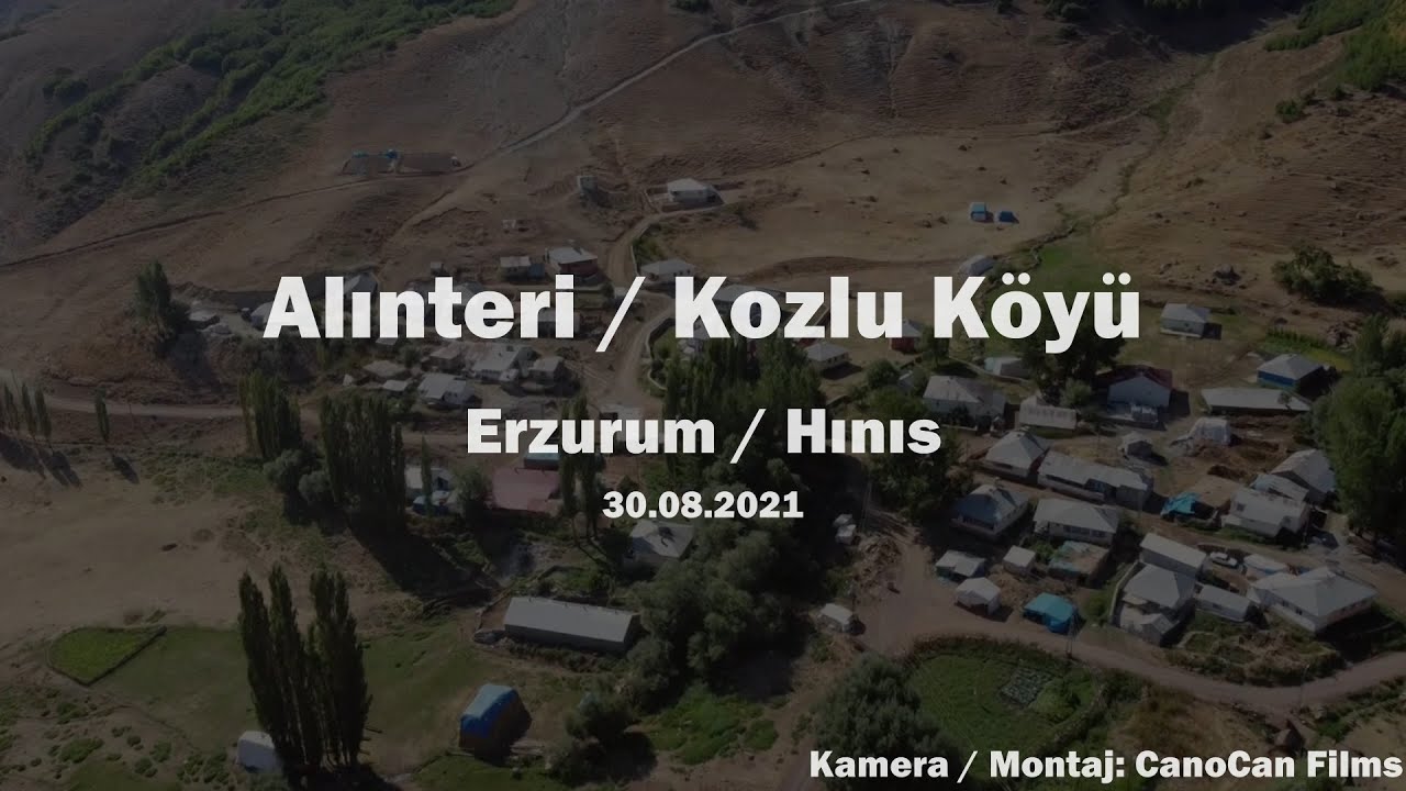 Alınteri / Kozlu Köyü – Hınıs - Drohnenflug