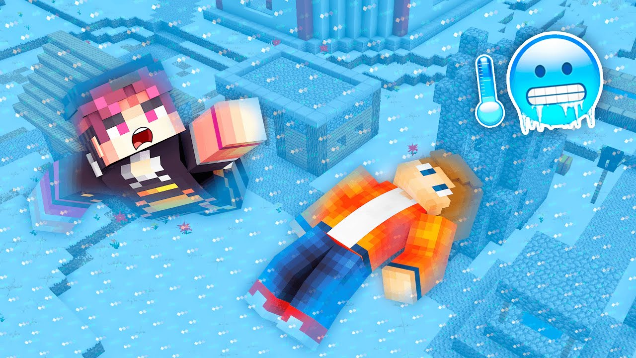 АУЫЛДЫ МҰЗ БАСЫП КЕТТІ! қазақша майнкрафт казакша айшуак