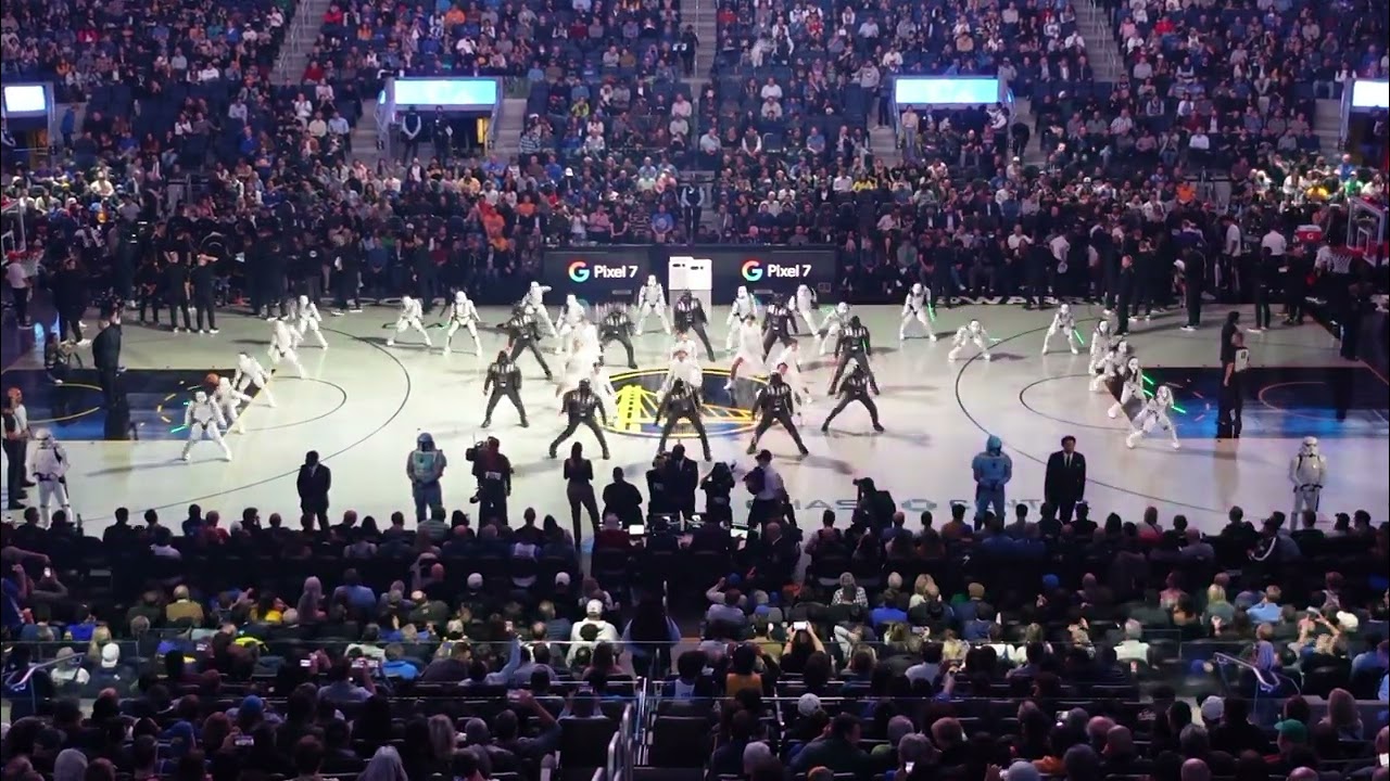 Warriors Jr Jam Squad 2022-2023| 1/10/23| Vs Suns (Star Wars night)