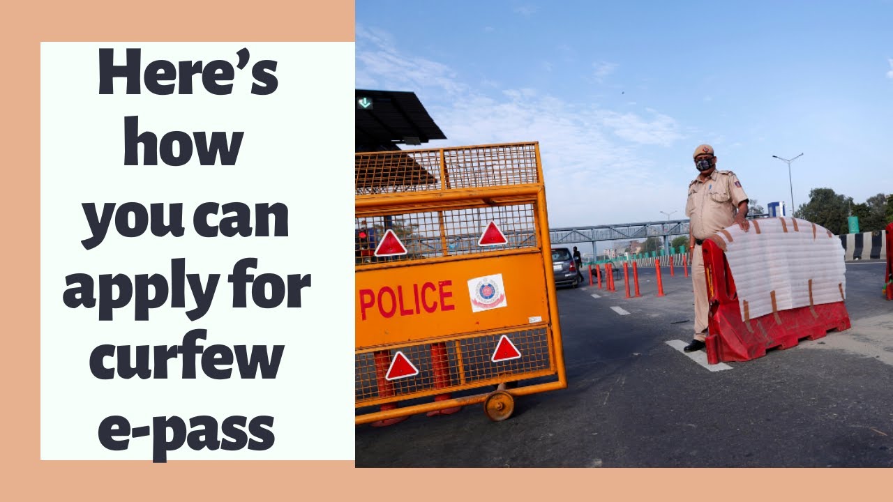 Here&rsquo;s how you can apply for curfew e-pass