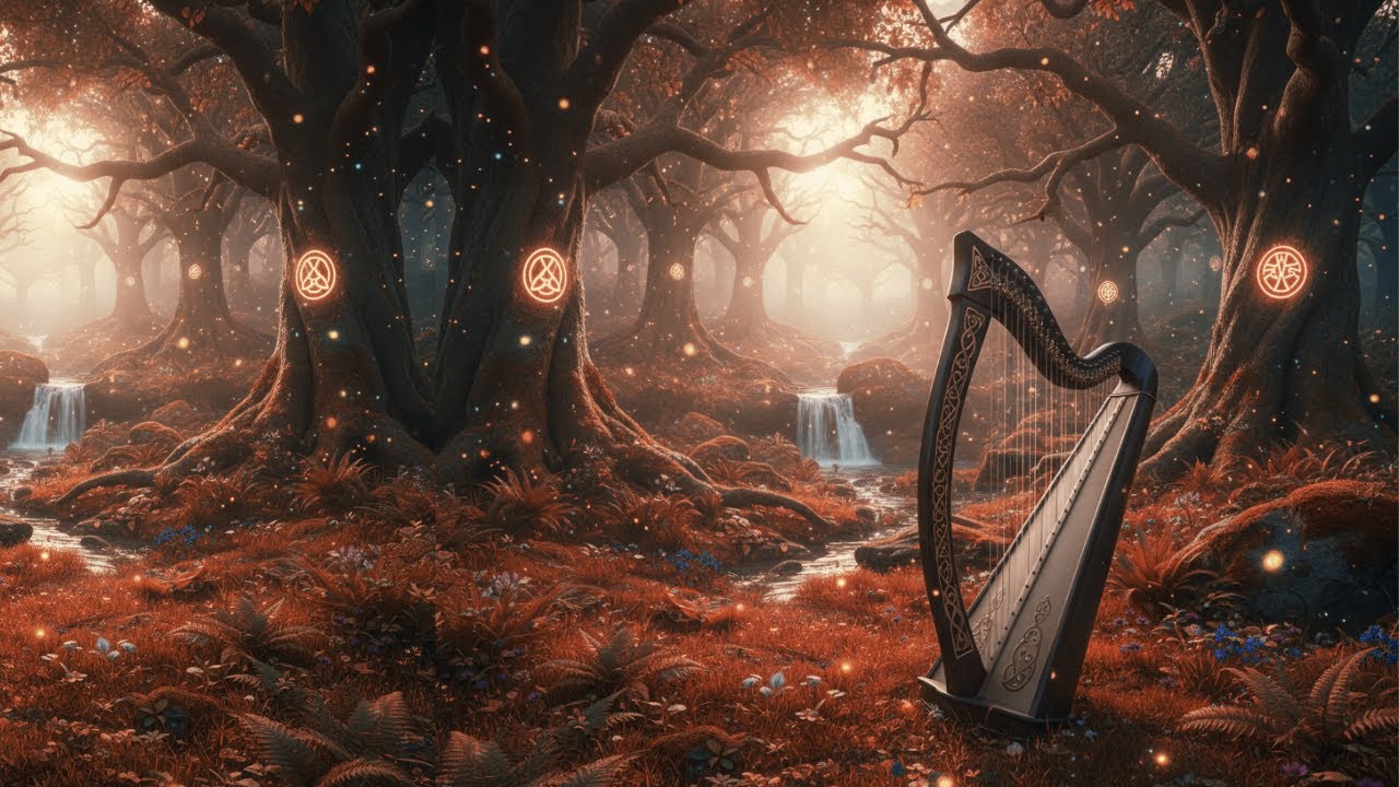 Forêt Enchantée – Musique Mystique pour Rêver et Méditer | Harpe Celtique