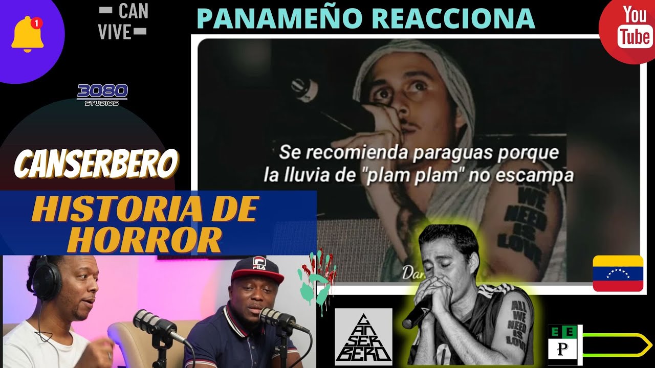 HISTORIA DE HORROR - CANSERBERO |PANAMEÑO REACCIONA|   #RapVenezolano