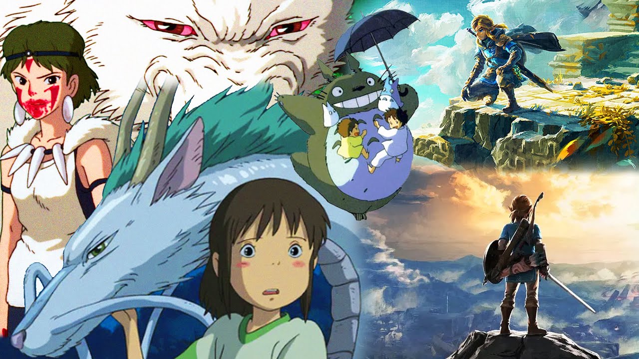 All GHIBLI / MIYAZAKI influences in ZELDA (BotW & TotK)
