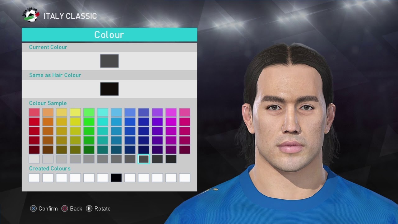 PES 2018 A. NESTA (face 6.0 + stats) [PERFECT]