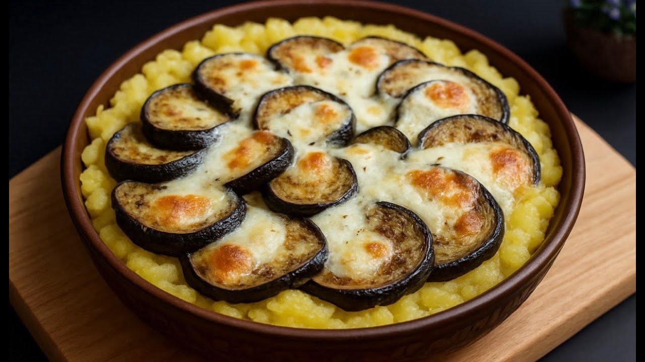 Das beliebteste Auberginen Kartoffel Rezept! Einfach und lecker!Schnelles Abendessen!