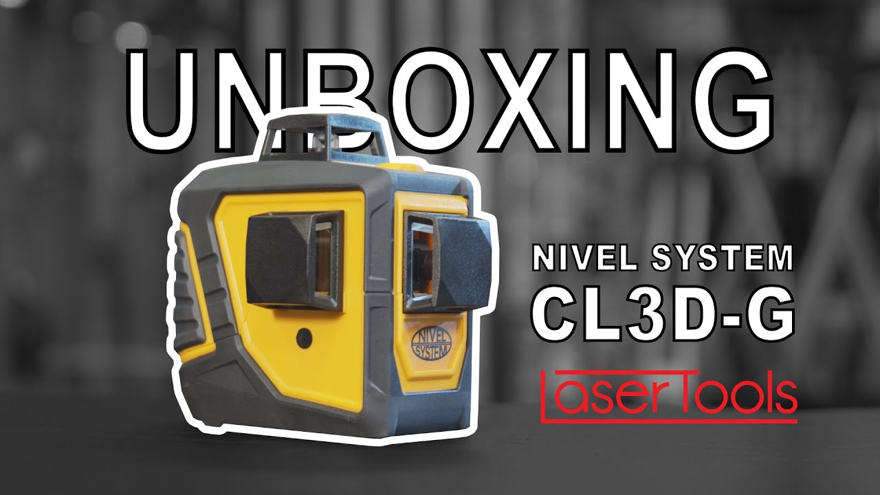 U:14 Odpakowujemy Nivel System CL3DG - sprawdźmy nowy zielony laser do prac wykończeniowych!