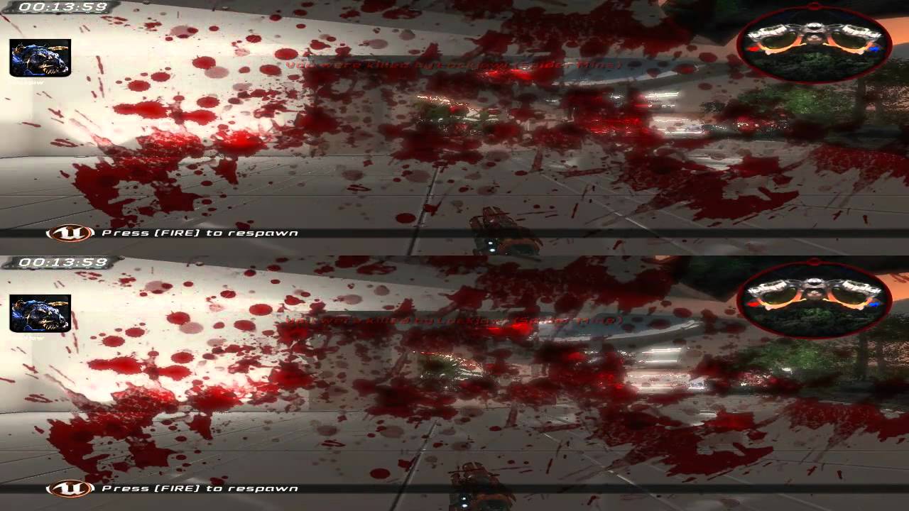 YT3D - Unreal Tournament 3 - 3D.HD720p (iZ3D driver)