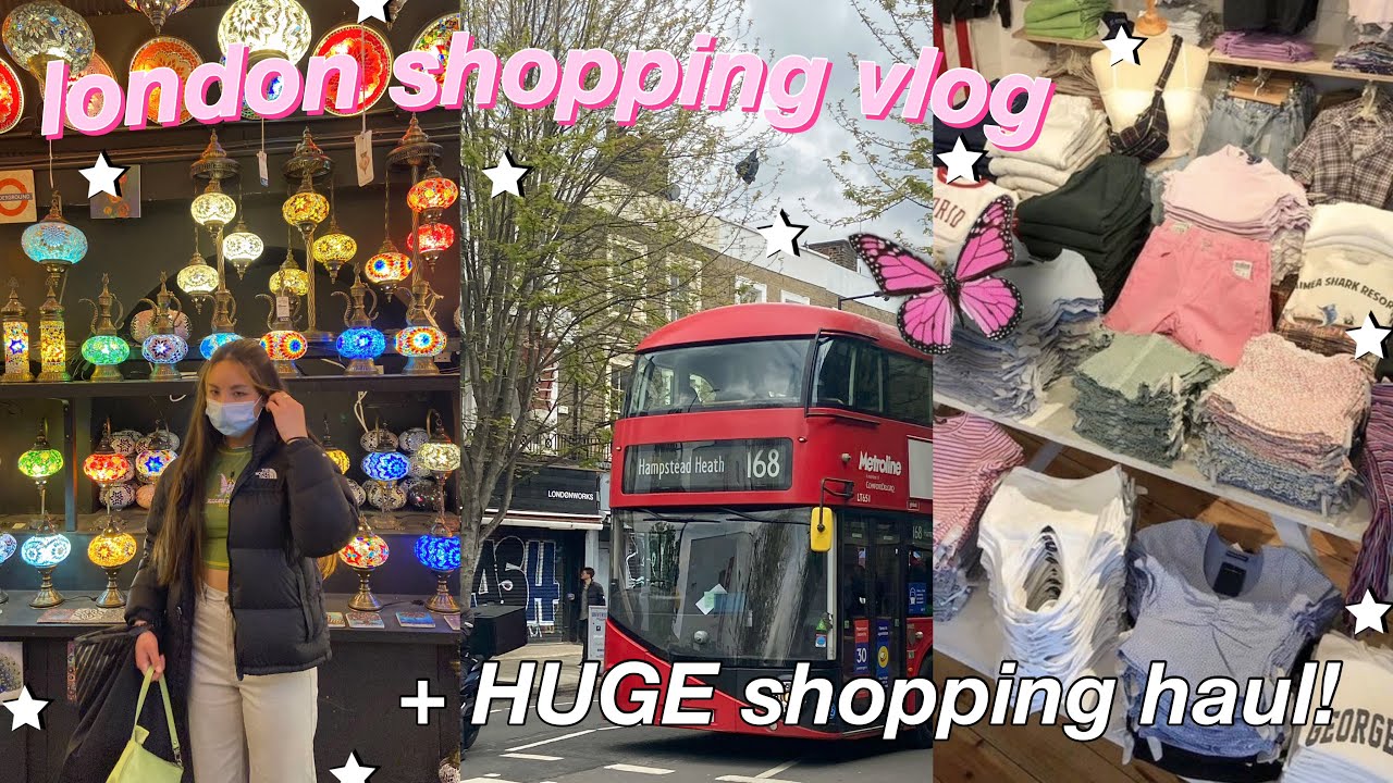 london shopping vlog + HUGE shopping haul (brandy, bershka, zara, UO, etc!)