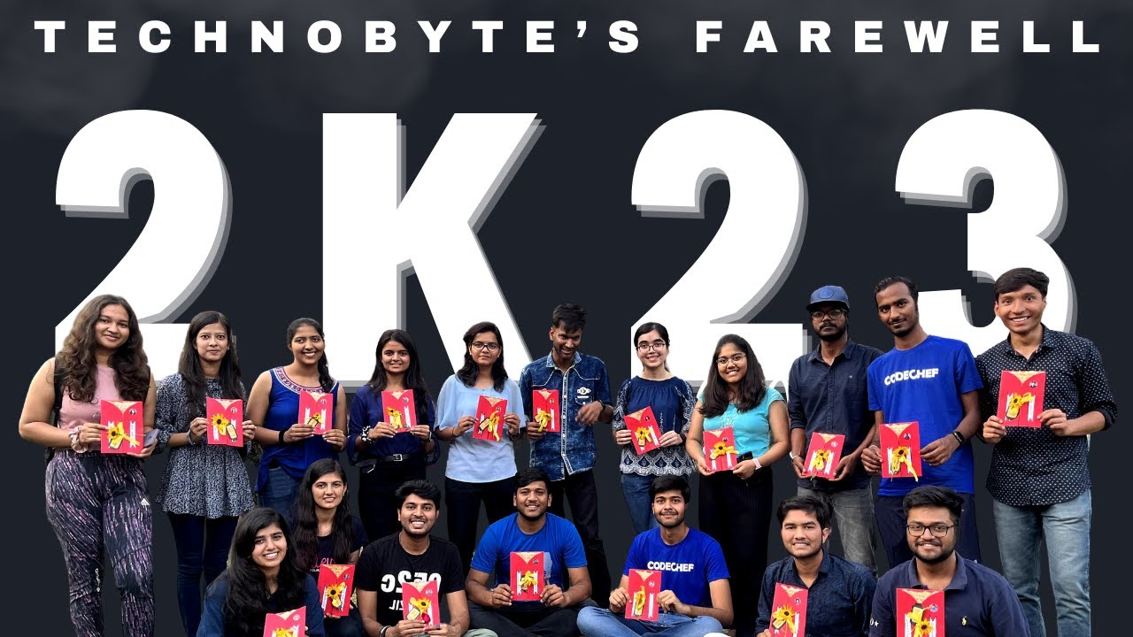 Farewell Video || Batch of 2K23 || Technobyte || NIT Kurukshetra