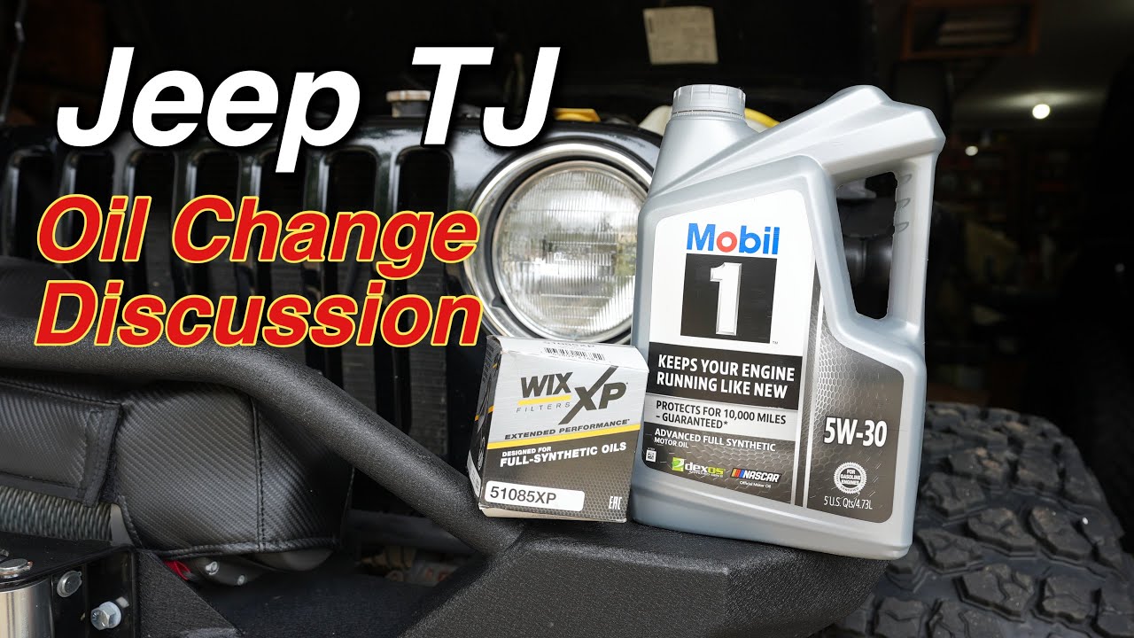 Oil Change For Jeep Wrangler TJ/LJ (Why These Products and Oil Change Intervals)