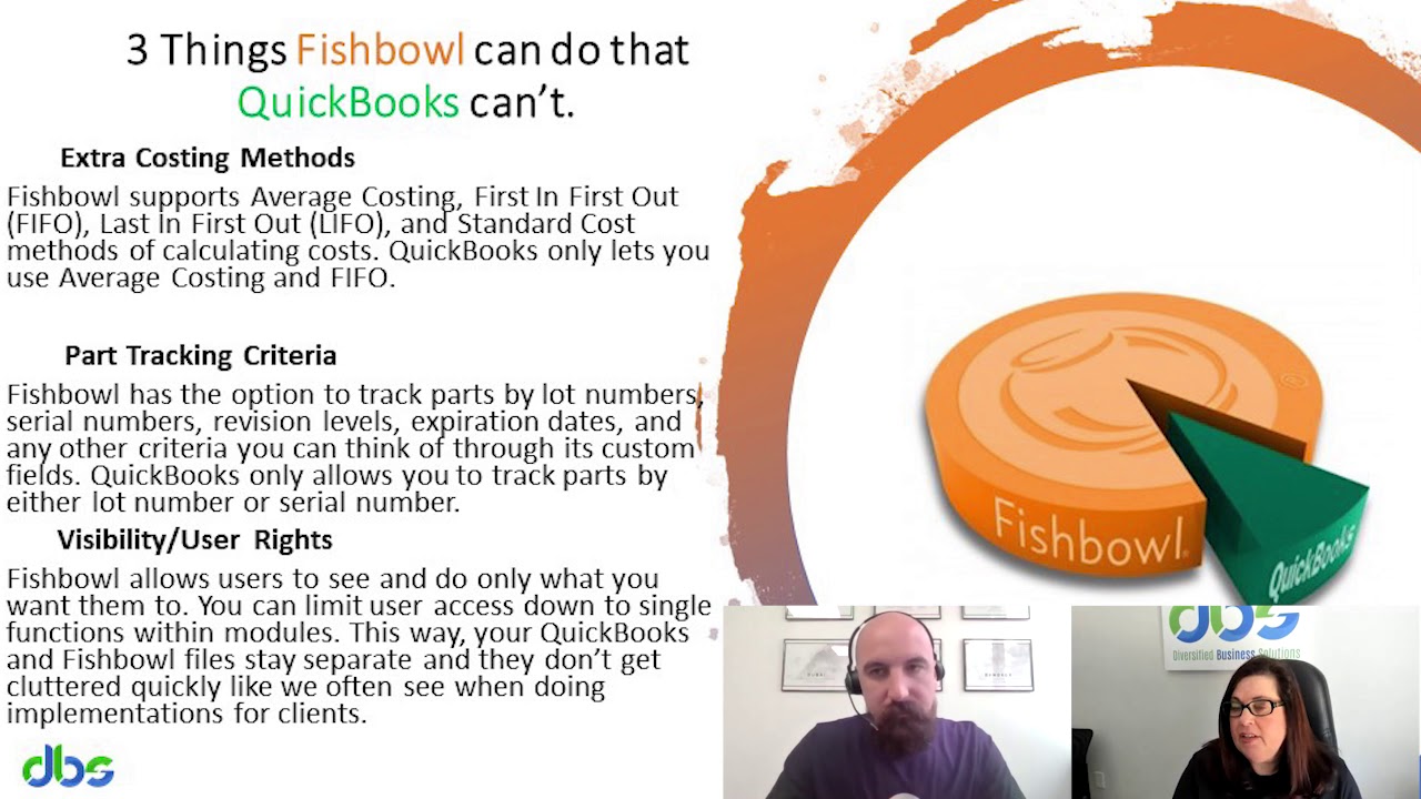 3 Things Fishbowl Can Do that QuickBooks Can't - Diversified Business Solutions
