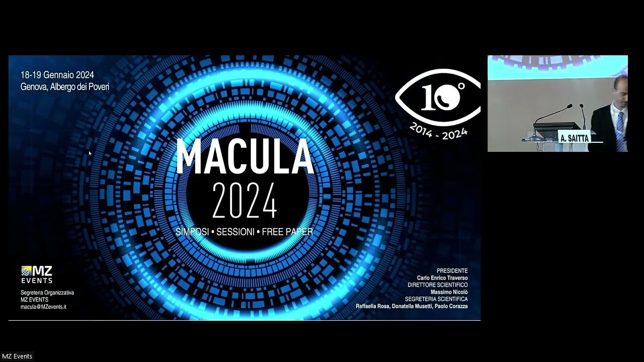 Macula 2024 - seconda giornata - 19 Gennaio 2024