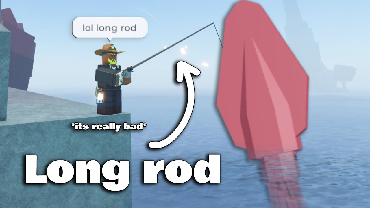 Can You Catch COLOSSAL SQUID With Long Rod? In FISCH Roblox